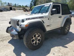 Salvage cars for sale at Knightdale, NC auction: 2021 Jeep Wrangler Rubicon