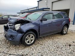 Salvage cars for sale at Wayland, MI auction: 2014 Chevrolet Equinox LS