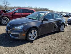Vehiculos salvage en venta de Copart Des Moines, IA: 2016 Chevrolet Cruze Limited LTZ