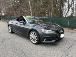 Salvage cars for sale from Copart North Billerica, MA: 2018 Audi A5 Premium Plus