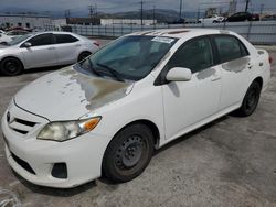 Salvage cars for sale from Copart Sun Valley, CA: 2012 Toyota Corolla Base