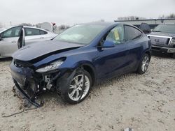 Tesla Model Y salvage cars for sale: 2022 Tesla Model Y