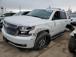 Vehiculos salvage en venta de Copart Chicago Heights, IL: 2019 Chevrolet Tahoe K1500 Premier