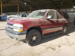 Chevrolet salvage cars for sale: 2005 Chevrolet Tahoe K1500