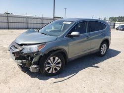 Salvage cars for sale at Lumberton, NC auction: 2012 Honda CR-V EX