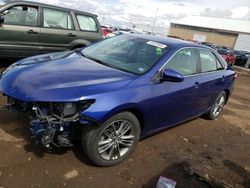 Toyota Camry LE salvage cars for sale: 2015 Toyota Camry LE