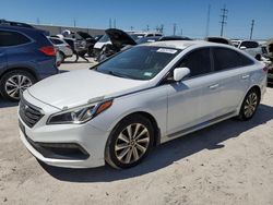 Salvage cars for sale from Copart Haslet, TX: 2015 Hyundai Sonata Sport