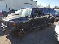 Salvage cars for sale at Woodburn, OR auction: 2007 Hummer H3