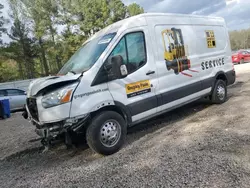 Salvage trucks for sale at Knightdale, NC auction: 2022 Ford Transit T-350