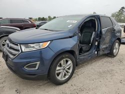 Salvage cars for sale at Houston, TX auction: 2017 Ford Edge SEL