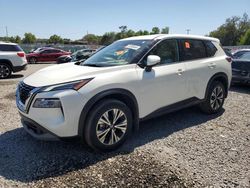 Salvage cars for sale at Riverview, FL auction: 2021 Nissan Rogue SV