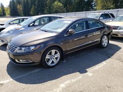 Salvage cars for sale from Copart Arlington, WA: 2017 Volkswagen CC Sport