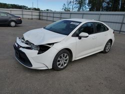 Salvage cars for sale at Dunn, NC auction: 2021 Toyota Corolla LE