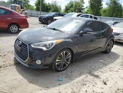 Salvage cars for sale at Midway, FL auction: 2016 Hyundai Veloster Turbo