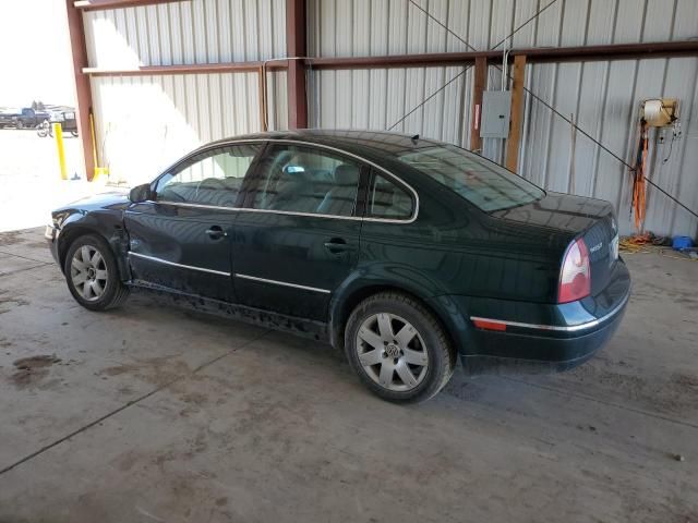 2002 Volkswagen Passat GLX 4MOTION