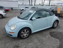 Volkswagen Beetle salvage cars for sale: 2006 Volkswagen New Beetle Convertible Option Package 1