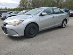 Vehiculos salvage en venta de Copart Glassboro, NJ: 2015 Toyota Camry LE