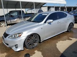 Salvage cars for sale at Fresno, CA auction: 2012 Lexus IS 250