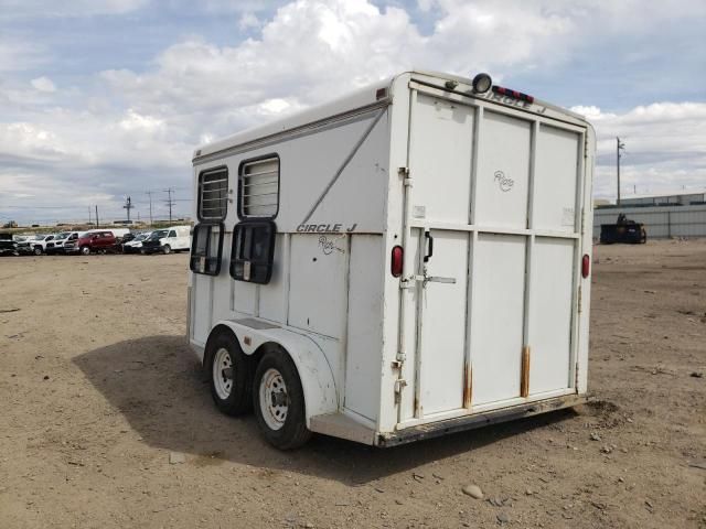 1999 Circ Horse Trailer