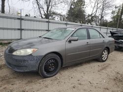 Salvage cars for sale at Hampton, VA auction: 2005 Toyota Camry LE