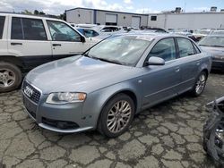 Vehiculos salvage en venta de Copart Vallejo, CA: 2008 Audi A4 2.0T Quattro