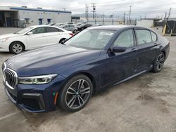 Carros salvage a la venta en subasta: 2020 BMW 745XE