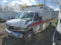 Ford salvage cars for sale: 2003 Ford Econoline E450 Super Duty Cutaway Van