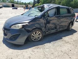 Salvage cars for sale at Knightdale, NC auction: 2012 Mazda 5
