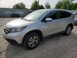 Salvage cars for sale from Copart Midway, FL: 2012 Honda CR-V EX