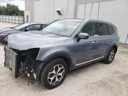 KIA Telluride ex salvage cars for sale: 2021 KIA Telluride EX