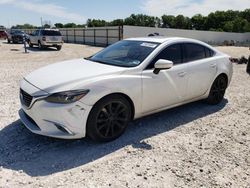 Salvage cars for sale at New Braunfels, TX auction: 2016 Mazda 6 Grand Touring