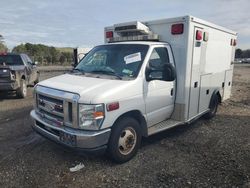 Salvage trucks for sale at Brookhaven, NY auction: 2010 Ford Econoline E350 Super Duty Cutaway Van