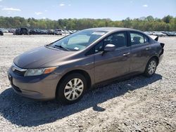 Salvage cars for sale at Ellenwood, GA auction: 2012 Honda Civic LX