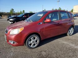 Chevrolet Aveo LT salvage cars for sale: 2011 Chevrolet Aveo LT