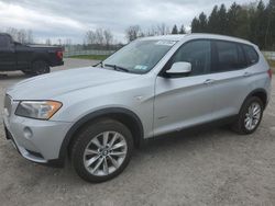 Salvage cars for sale from Copart Leroy, NY: 2014 BMW X3 XDRIVE28I