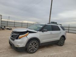 Salvage cars for sale from Copart Andrews, TX: 2015 Ford Explorer XLT