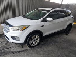 Carros con título limpio a la venta en subasta: 2017 Ford Escape SE