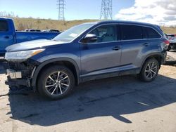 Toyota Highlander se Vehiculos salvage en venta: 2019 Toyota Highlander SE