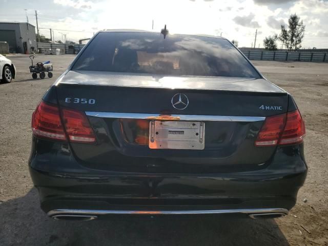 2014 Mercedes-Benz E 350 4matic