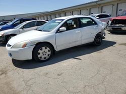 Salvage cars for sale at Louisville, KY auction: 2004 Honda Accord LX