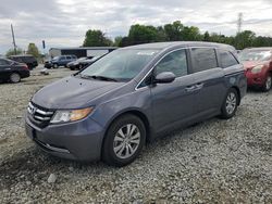 Salvage cars for sale at Mebane, NC auction: 2016 Honda Odyssey EXL