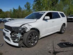 Salvage cars for sale at Portland, OR auction: 2019 Dodge Durango GT