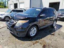Salvage cars for sale at Savannah, GA auction: 2013 Ford Explorer Limited