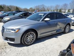 Salvage cars for sale at North Billerica, MA auction: 2016 Audi A6 Premium Plus