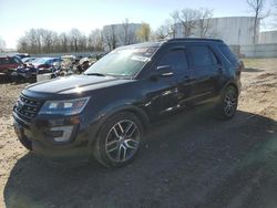 Buy Salvage Cars For Sale now at auction: 2017 Ford Explorer Sport