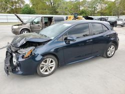 Toyota Corolla SE salvage cars for sale: 2019 Toyota Corolla SE