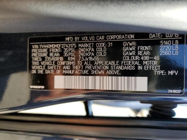 2015 Volvo XC60 T5 Platinum