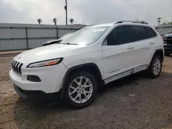 Salvage cars for sale at Mercedes, TX auction: 2014 Jeep Cherokee Latitude