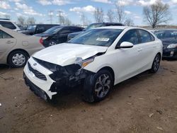 Salvage cars for sale from Copart Elgin, IL: 2019 KIA Forte FE