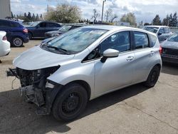 Salvage cars for sale at Woodburn, OR auction: 2019 Nissan Versa Note S